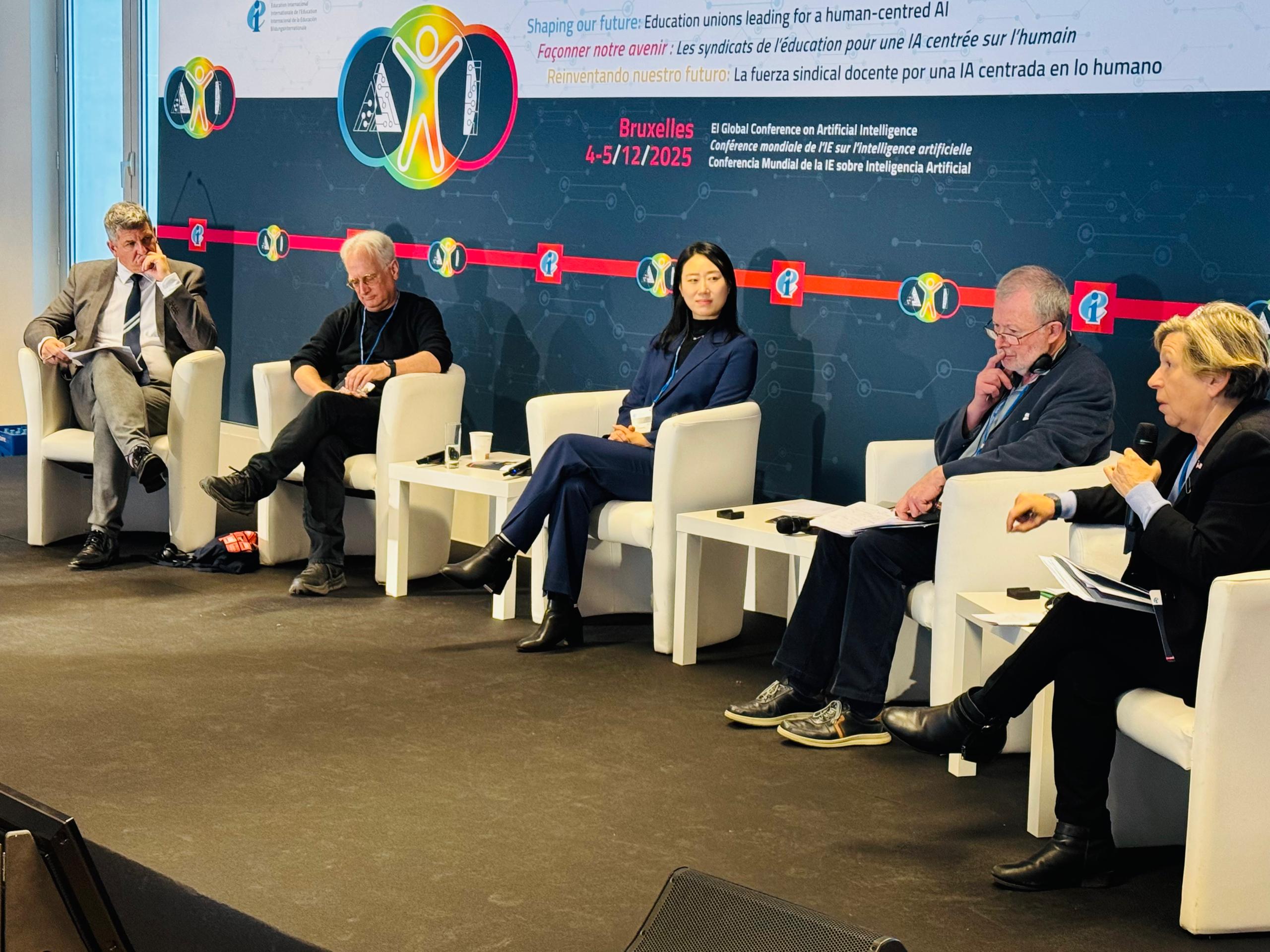 Education International (EI), Artificial Intelligence (AI) Conference on Education: Brussels 2025, Belgium